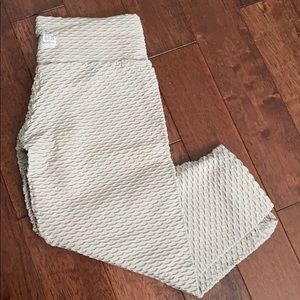 Booty by Brabants Cropped Croco Dulce de Leche